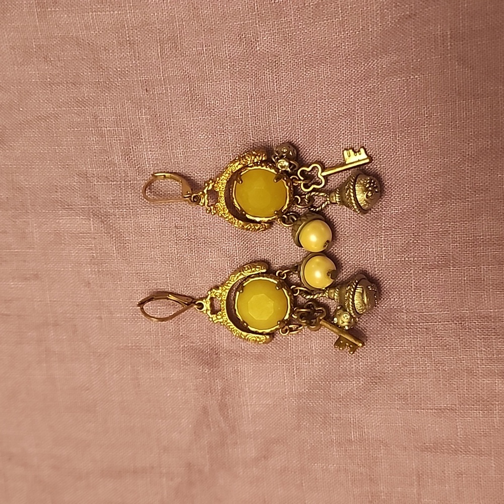 Cabi gold earrings